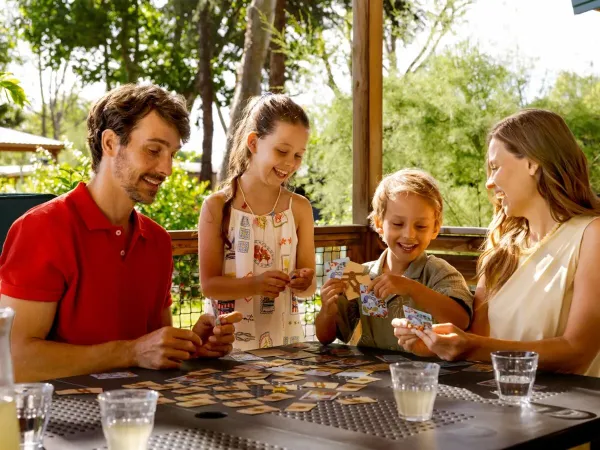 Dine together on the decking of the Roan mobile home Supreme with 2 bathrooms.