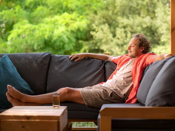 The lounge sofa from the Roan Comfort Plus Lounge.