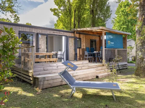 The Roan Premium has a semi-covered decking.