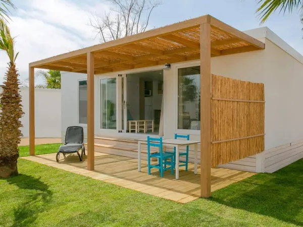 Front view of the Roan mobile home Premium Premium Zone.