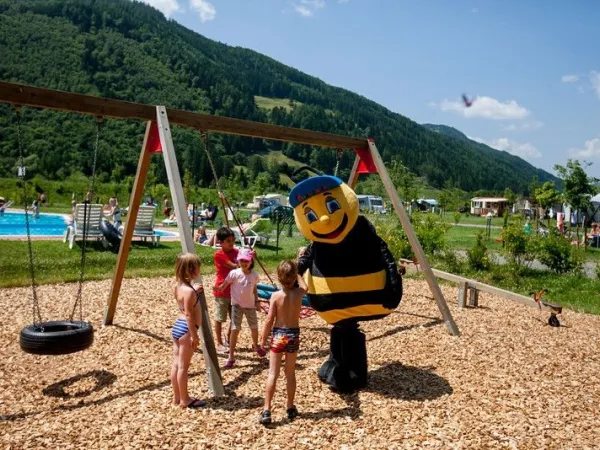 Playground at Roan camping Bella Austria.
