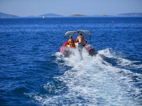 Boat rental at Roan camping Amadria Park Trogir.