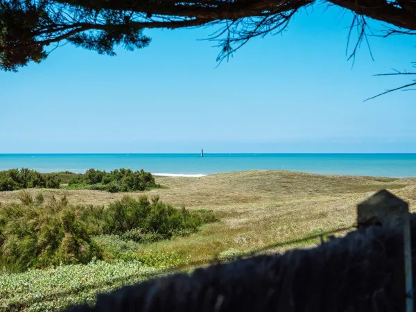 Sea view close to Roan camping La Dune Des Sables.