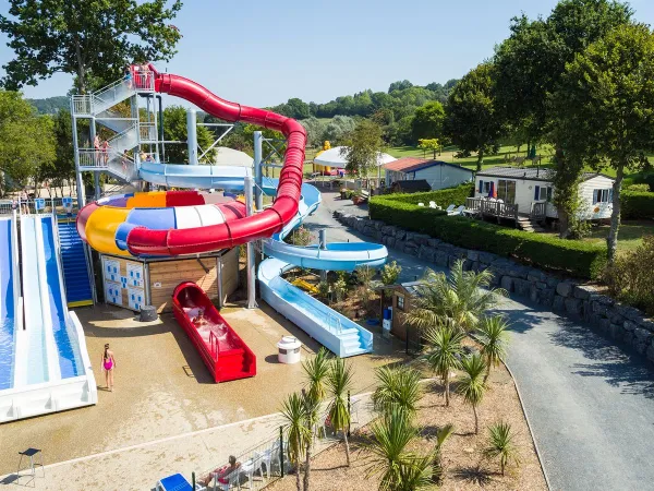 Slides at Roan camping La Vallée.