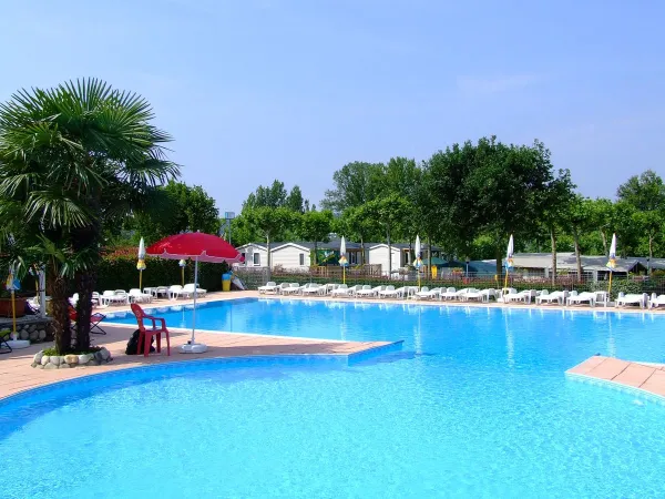 Swimming pool at Roan campsite Okay Lido.