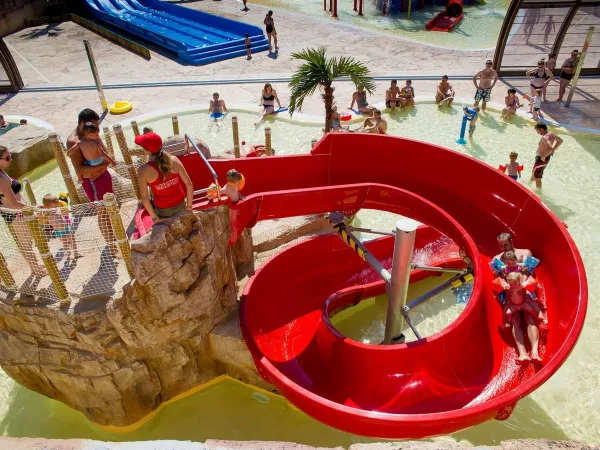 A slide at Roan camping La Sirène.