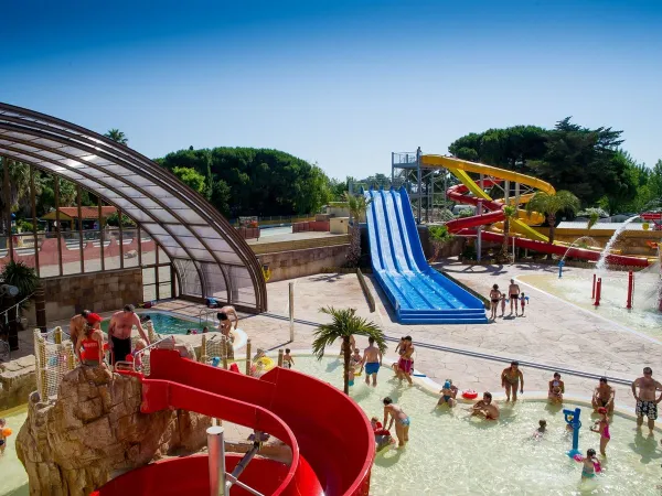 The slides at Roan camping La sirène.