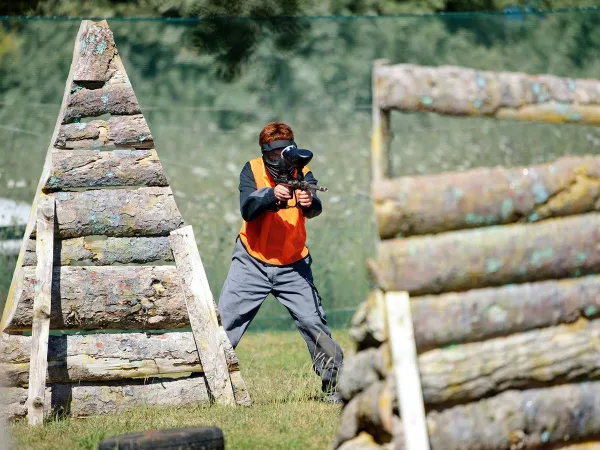 Paintball around the area of Roan camping Polari.