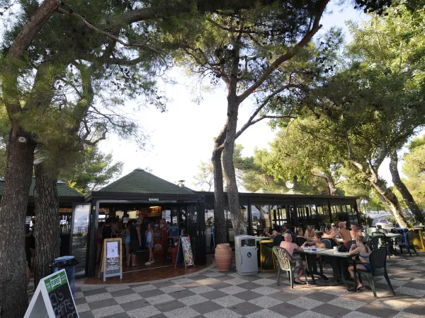 Restaurant at Roan camping Turistico.