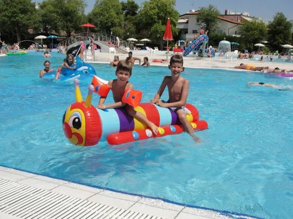 Water fun at Roan camping Turistico.