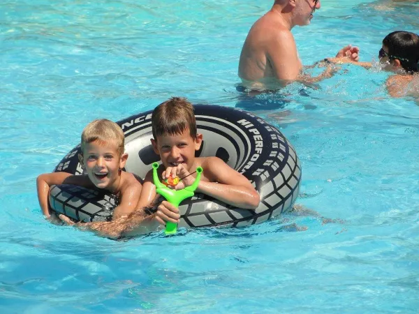 Water fun at Roan camping Turistico.