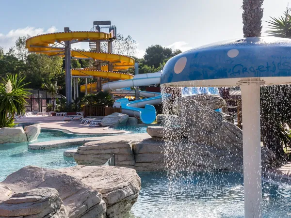 Slides at Roan camping de Canet.