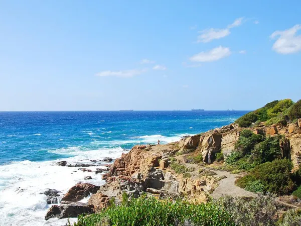 Coastal views near Roan camping Le Capanne.