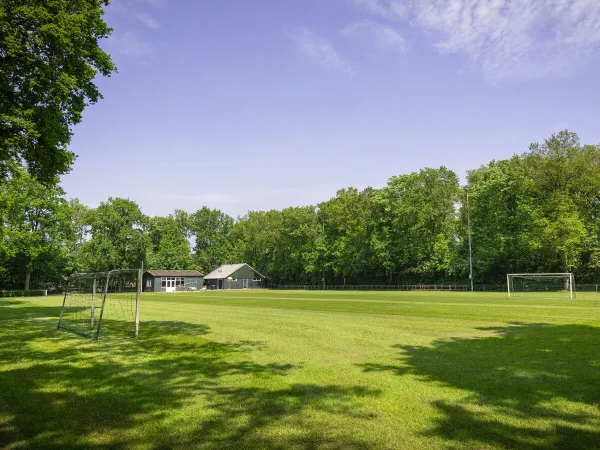 Soccer field at Roan camping Marvilla Parks Friese Meren.