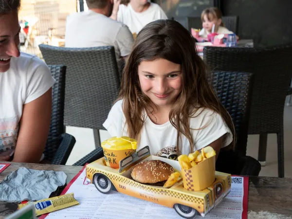 A children's dish available at Roan camping hu Birkelt village.