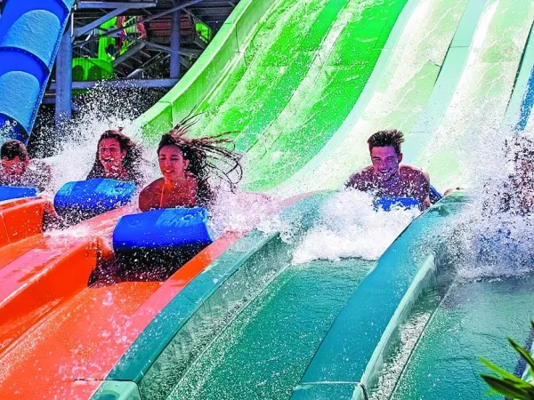 The Water World water park in Lloret de Mar near Roan camping Bella Terra.