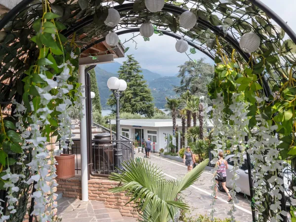 Beautiful view of a typical Italian street.