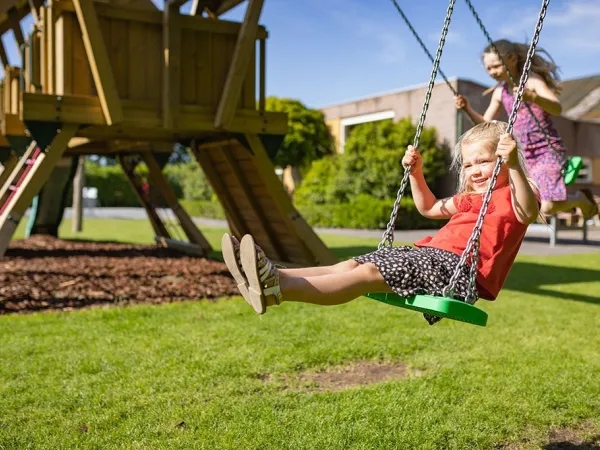 Rocking children at Roan camping Marvilla Parks Friese Meren.