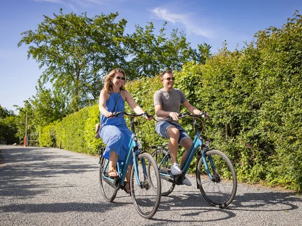 Share bike route in the vicinity of Roan camping Marvilla Parks Friese Meren.