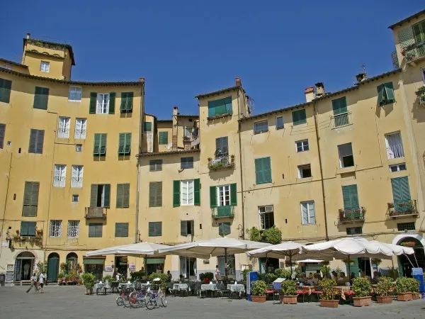 The city of Lucca.