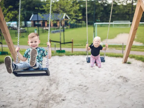 Rocking children at Roan camping Ackersate.