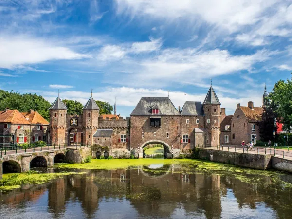 The castle of Amersfoort, near Roan camping Ackersate.