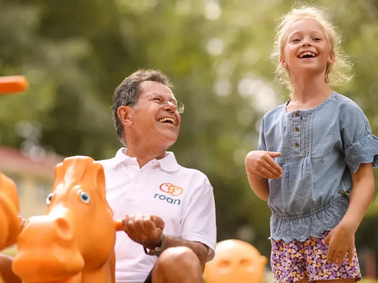 Fun with the staff at Roan campsite Amadria Park Trogir.