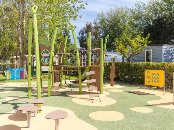 Playground at Roan camping Les Sablines.