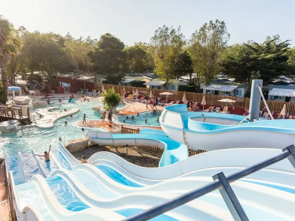 Slides at Roan camping de Canet.