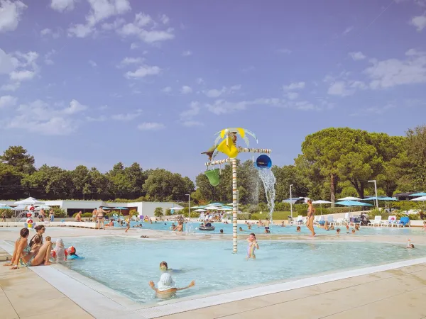 Children's pool at Roan camping Stella Maris.