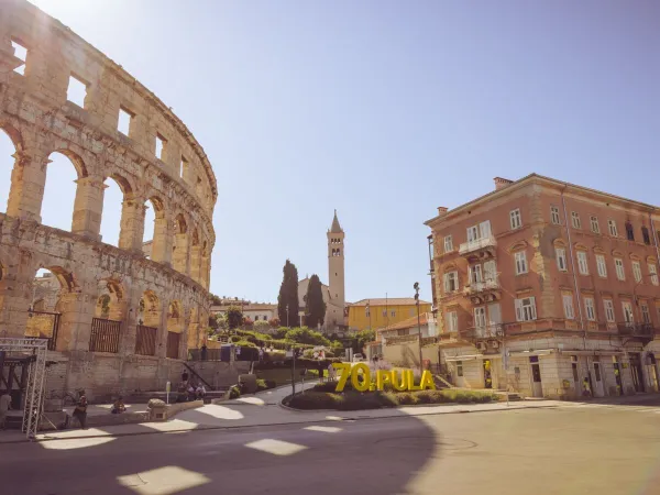 Amphitheater of Pula.