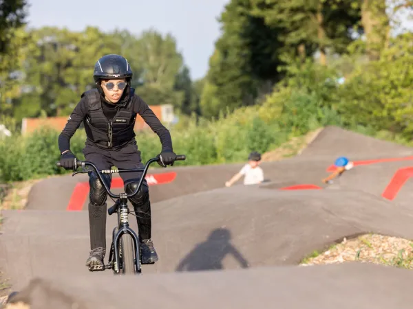 Bike, scooter or cross-track at Roan camping de Twee Bruggen.