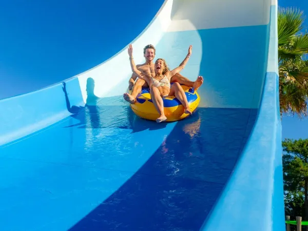 Spectacular slide at Roan campsite Atlantic Club Montalivet.