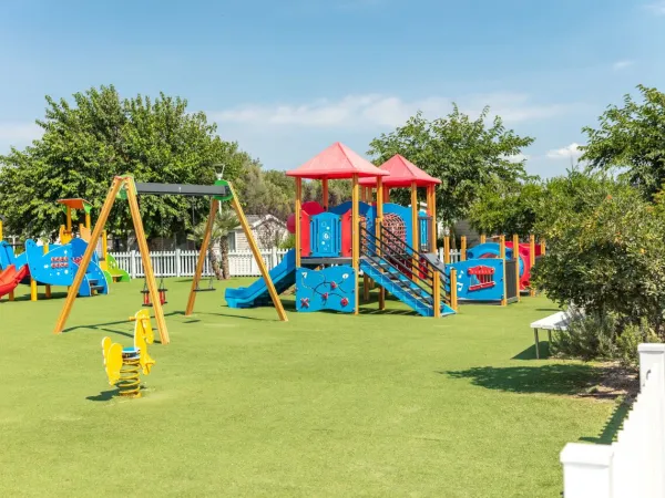 Playground at Roan camping Spiaggia e Mare.