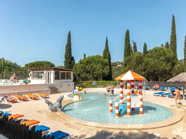 Toddler pool at Roan camping domaine des Naïades.