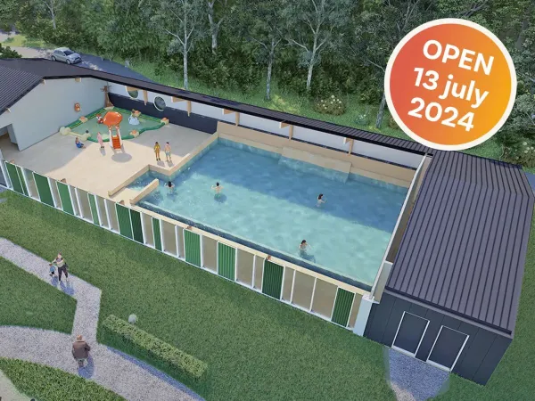 The new swimming pool at Marvilla Parks Kaatsheuvel