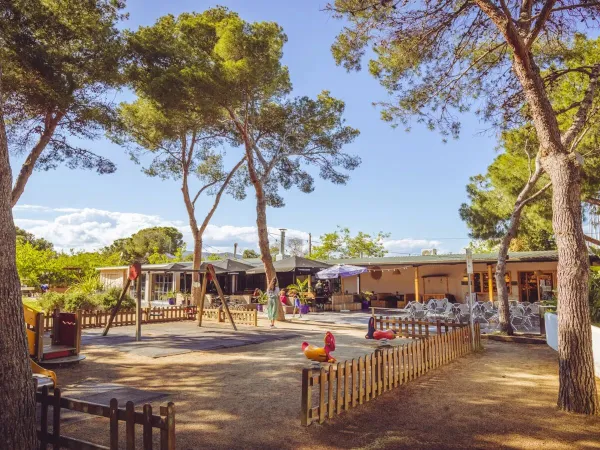 Playground at Roan camping El Garrofer.