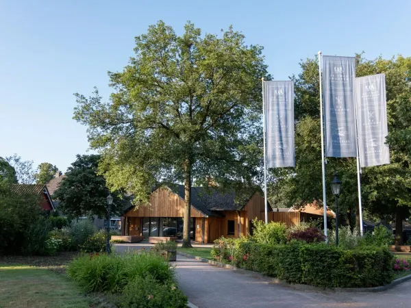 Entrance to Roan campsite De Twee Bruggen.
