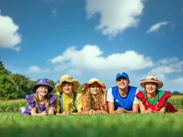 Animation team of Roan camping Terspegelt.