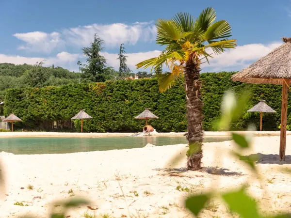 Lagoon at Roan camping de Galaure.