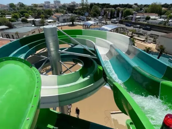 New fast racer slides in 2025 at Roan campsite Le Domaine du Clarys.