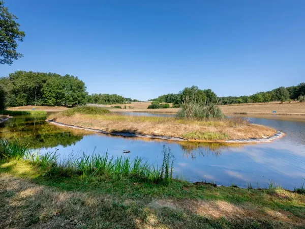 Water close to Roan camping Saint Avit Loiris.