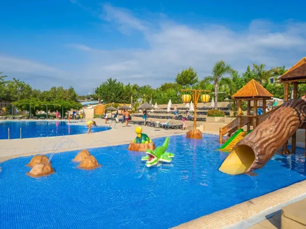 The children's pool at Roan camping Tucan.