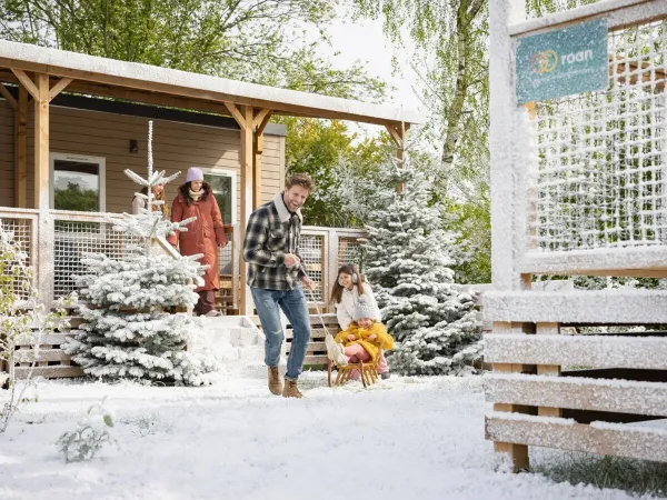 Atmospheric winter days at Roan campsite Marvilla Parks Kaatsheuvel.