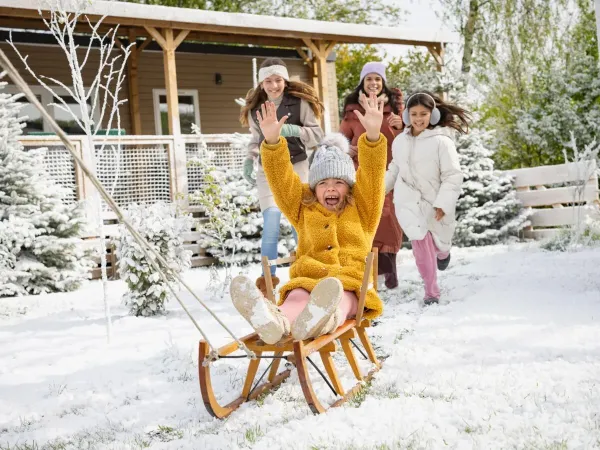 Winter fun at Roan campsite Marvilla Parks Kaatsheuvel.