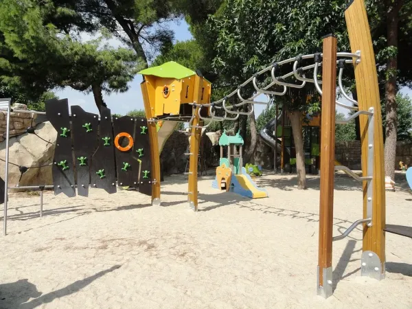 Playground at Roan campsite Les Sables d'Or.