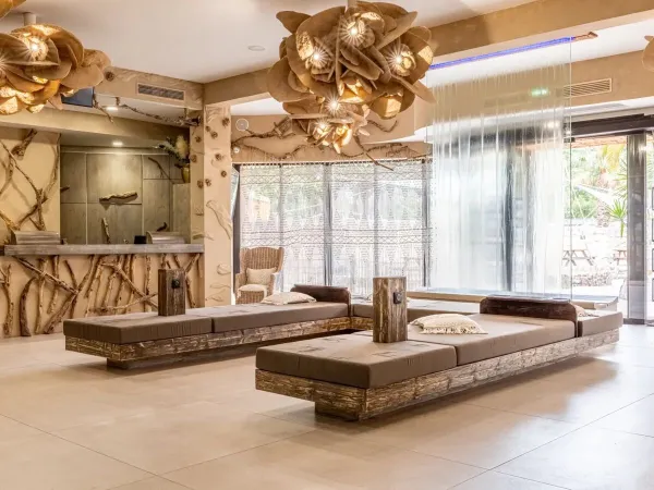 The spa at Roan campsite Les Sables d'Or.