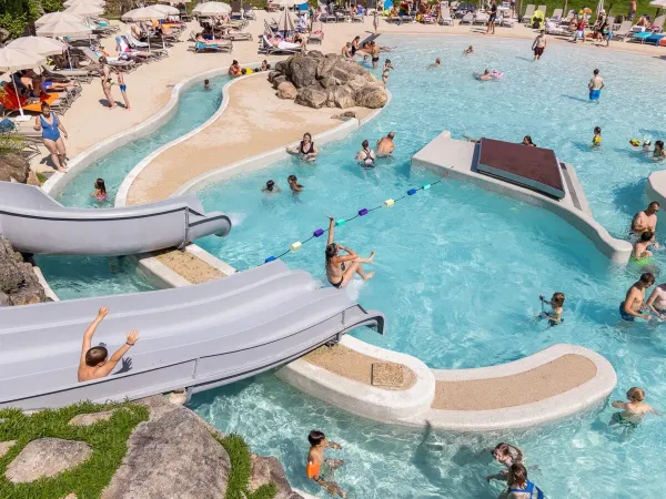 Slide at Roan camping Domaine des Bans.