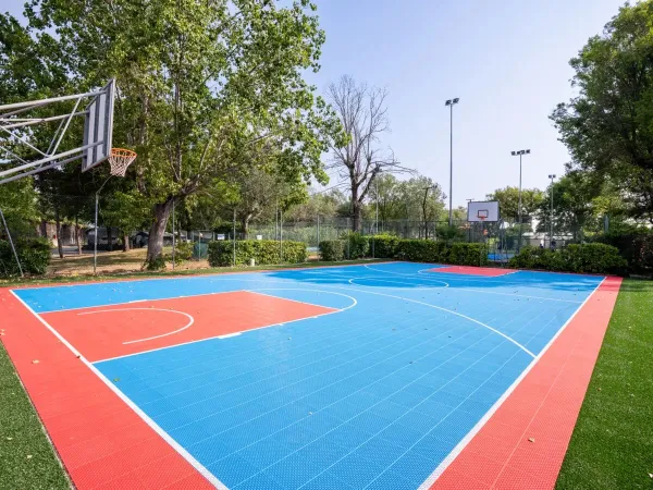 Multi-purpose sports field at Roan campsite Tanuta Primero.