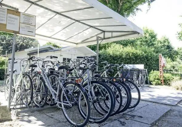 Bike rental at Vigna sul Mar campsite.